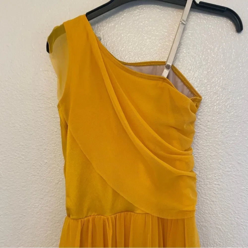 WEISSMAN Dance Costume dress ballet lyrical yellow CLARITY 12294 adult SA